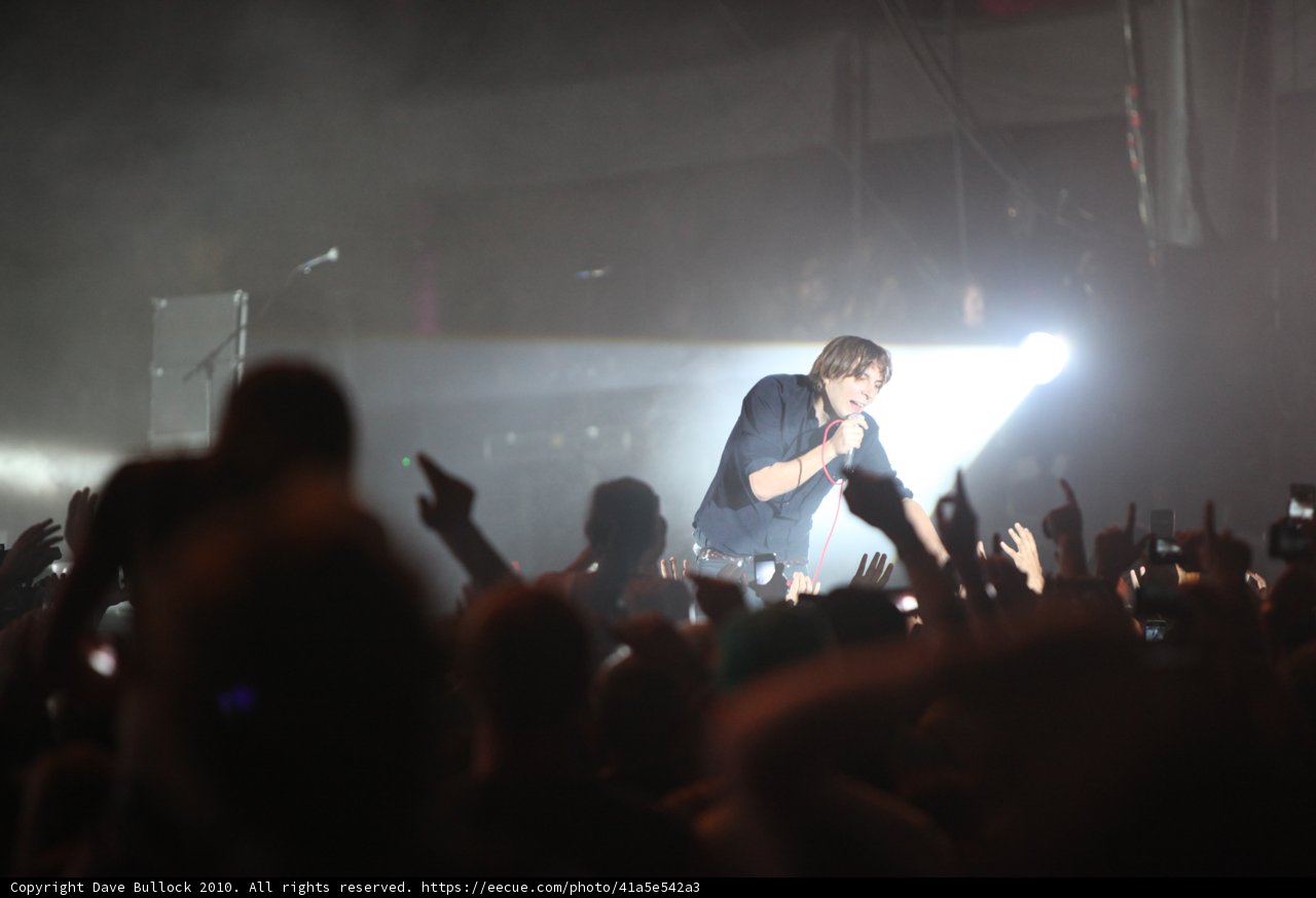 Thomas Mars rocks the crowd at Coachella