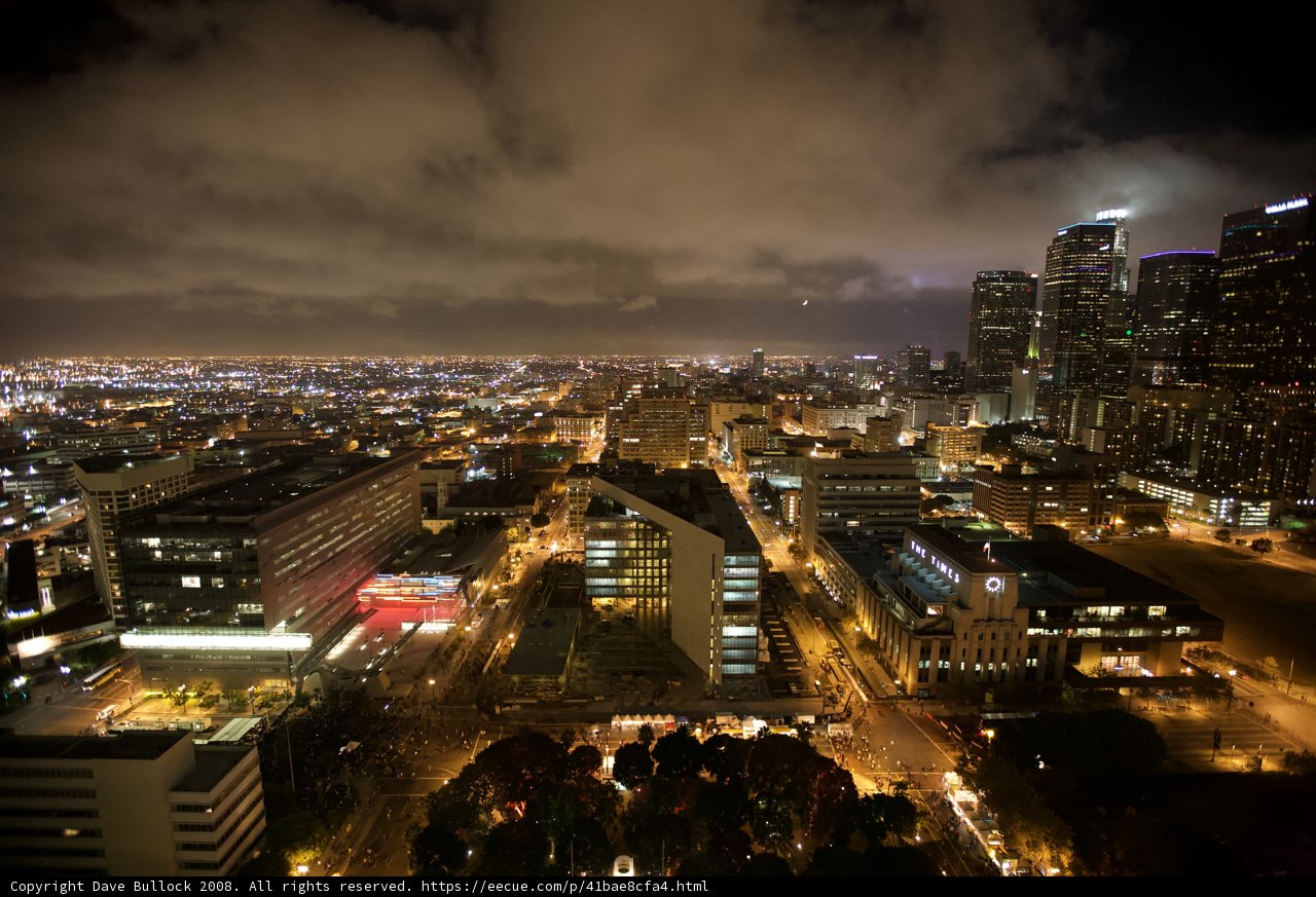 Glowing Metropolis