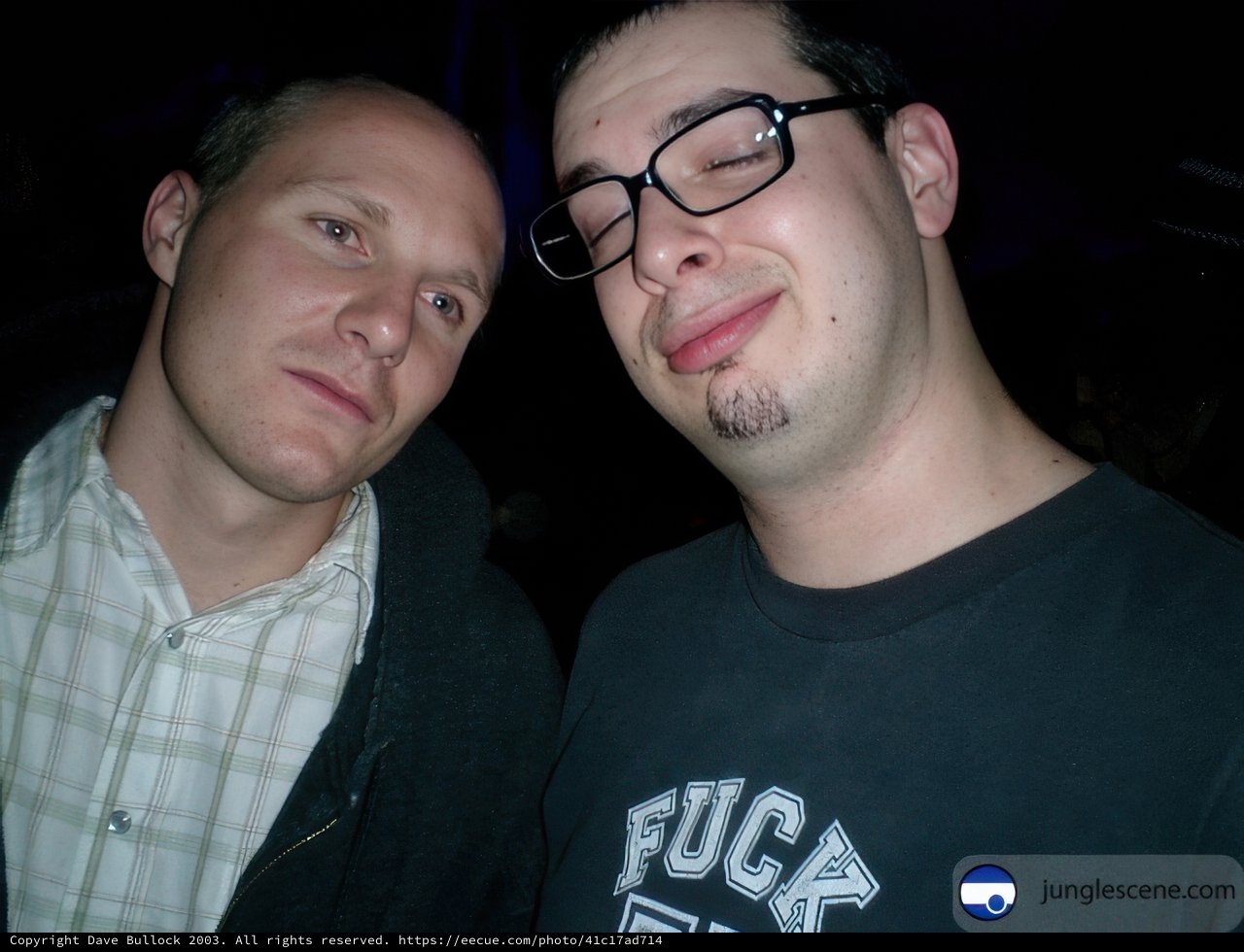 Two Men Sharing a Pose