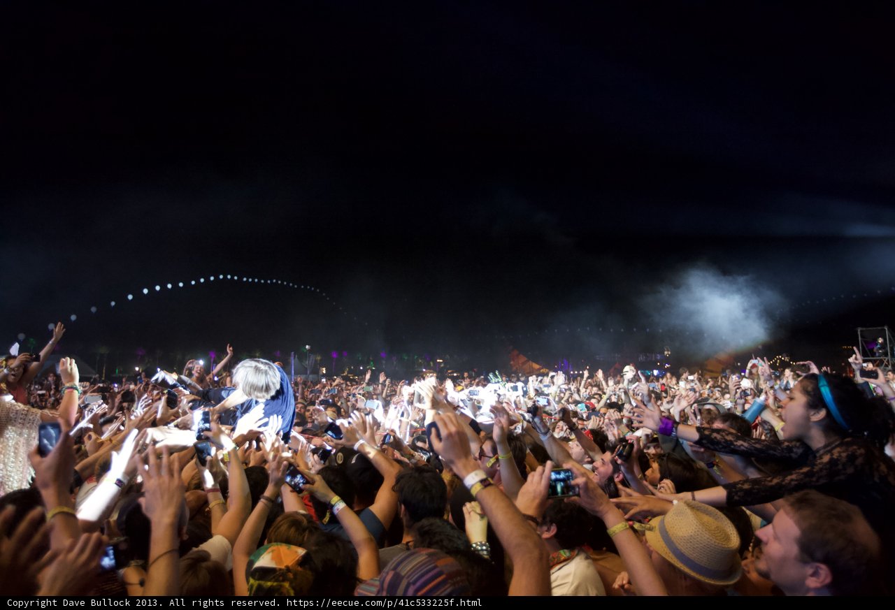 High Spirits at Coachella Concert