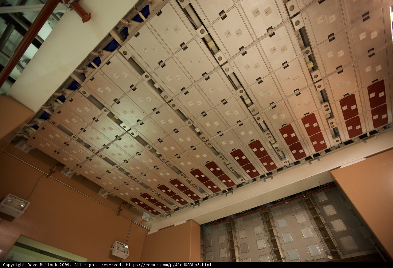 Metal Boxes Overhead