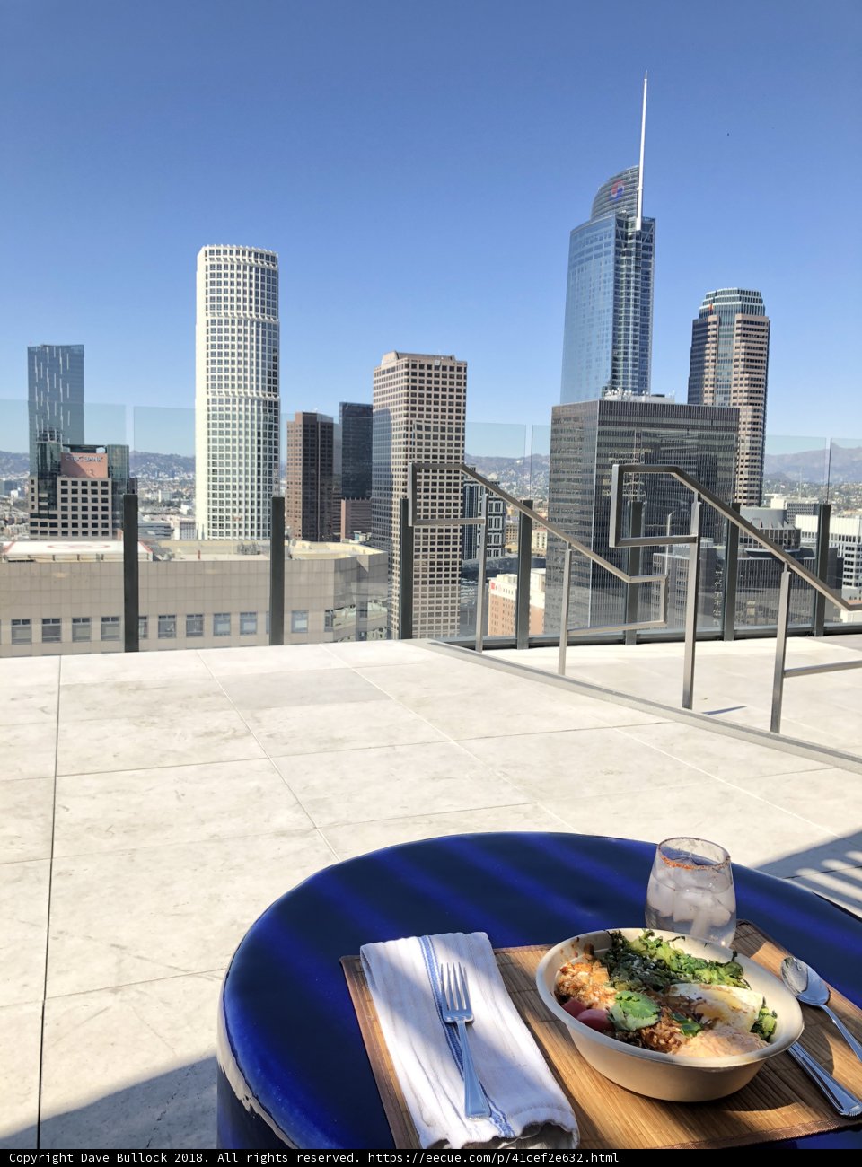 Dining with a City View