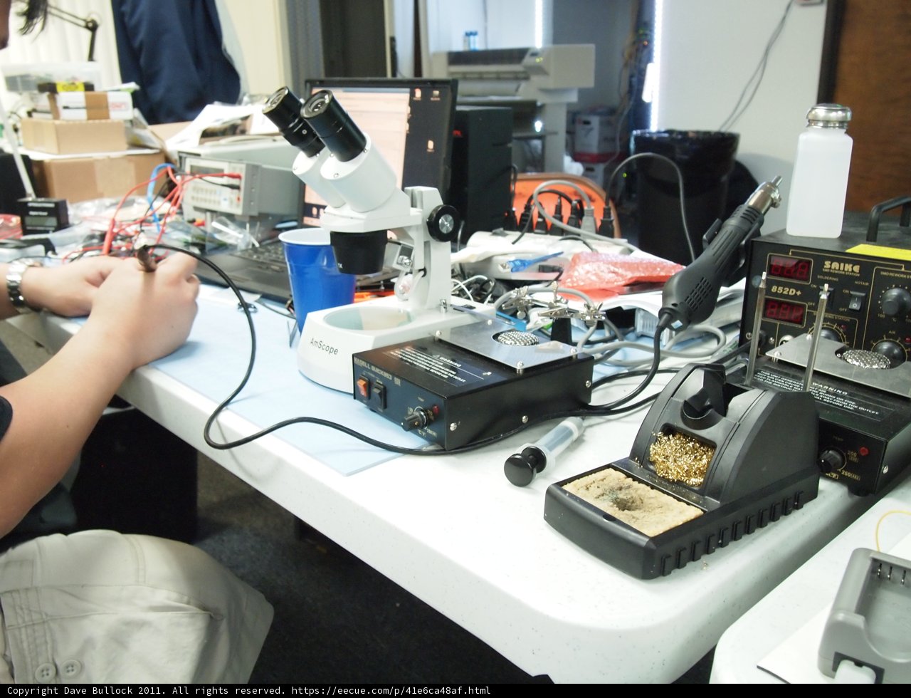 Man at Work in a Lab