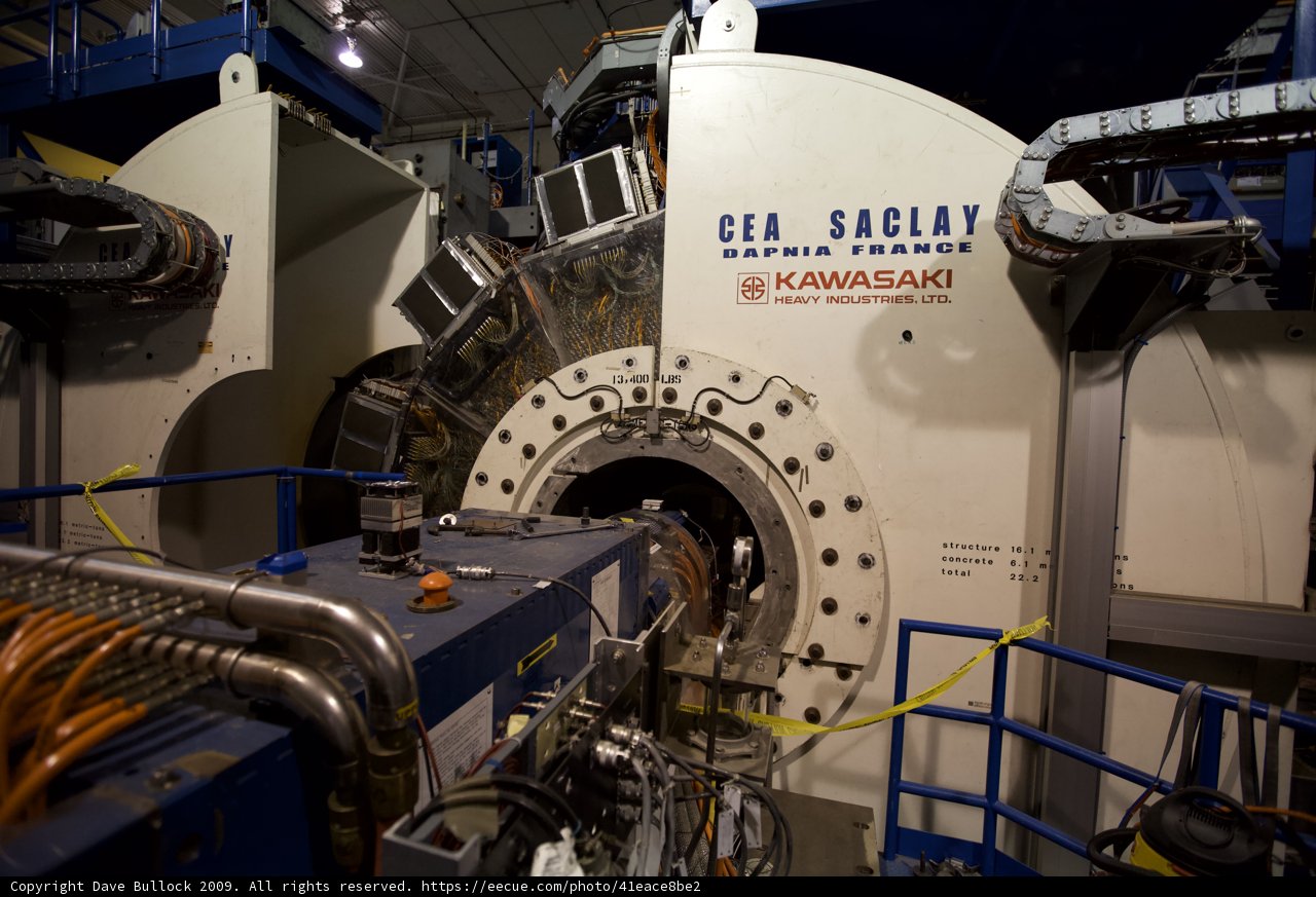 The Massive Metal Door of the Factory Machine