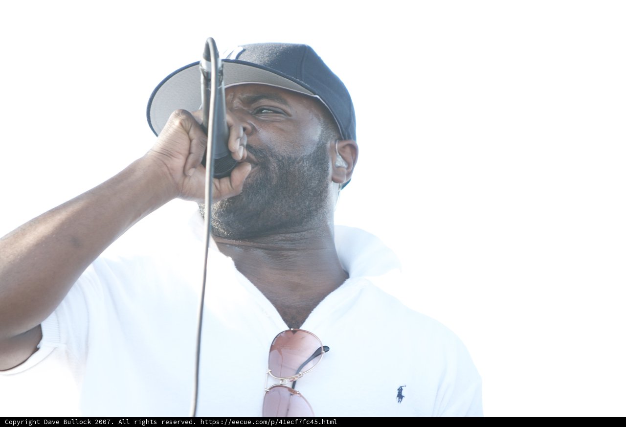 Kaaris on Stage at Coachella Sunday