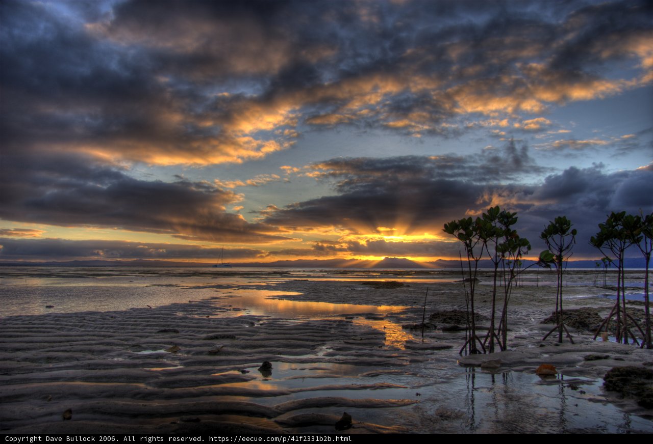 Breathtaking Sunset at Fiji Beach