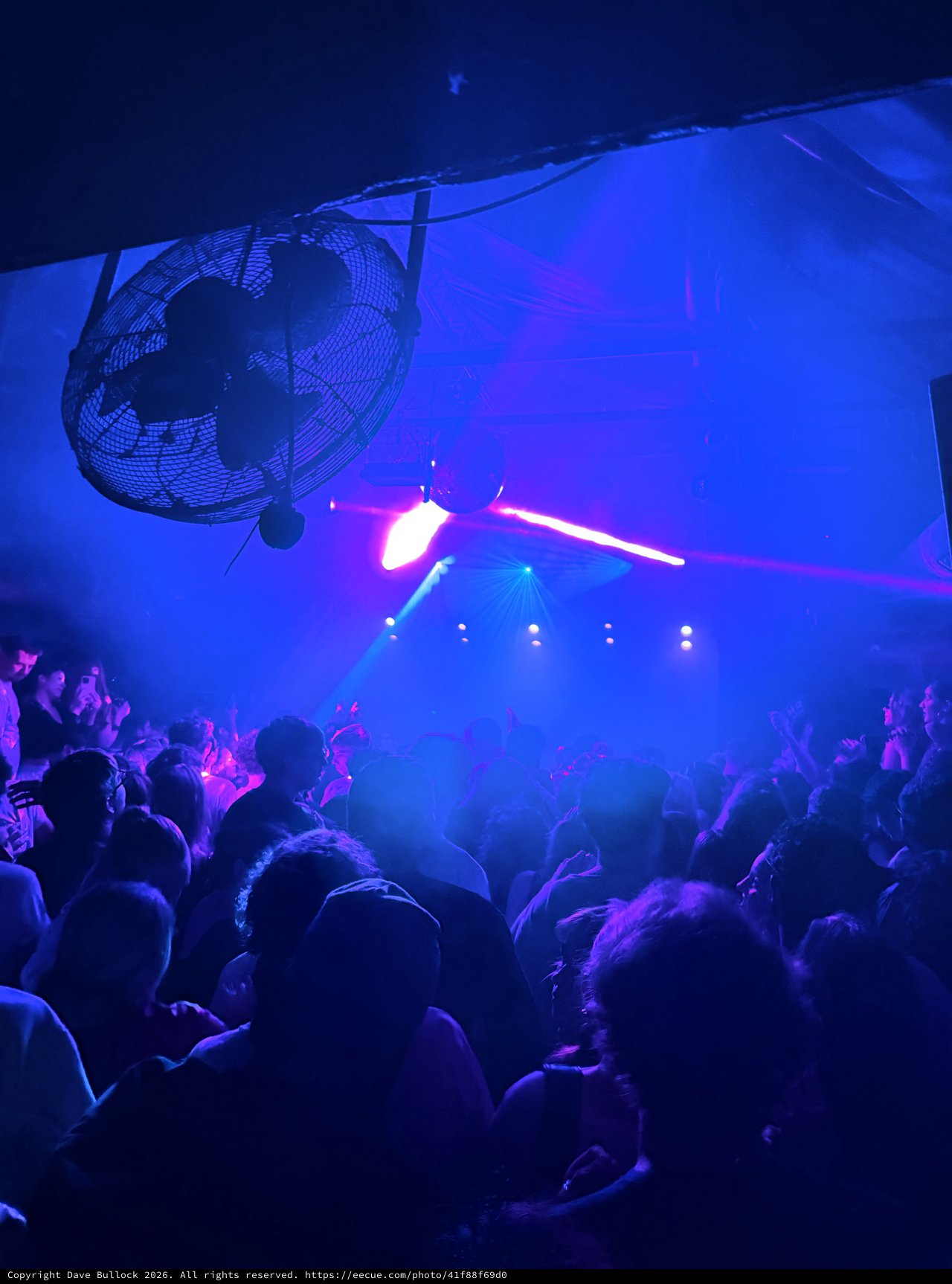 Electric Night at London Nightclub with Disco Ball
