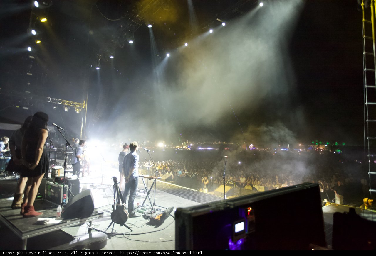Rockin' the Smoke: A Band's Electrifying Performance at Coachella 2012
