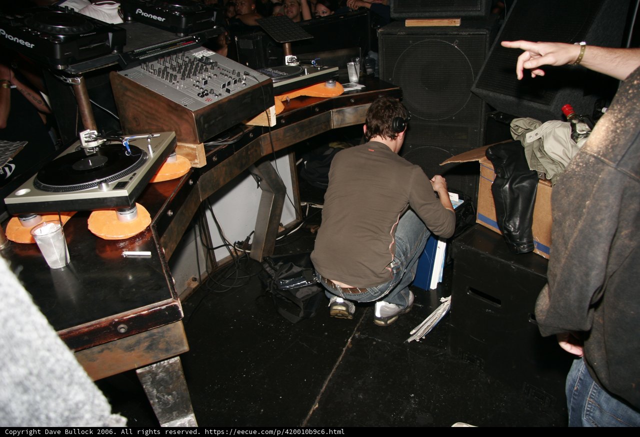 Charles Kalani Spinning the Funk in 2006
