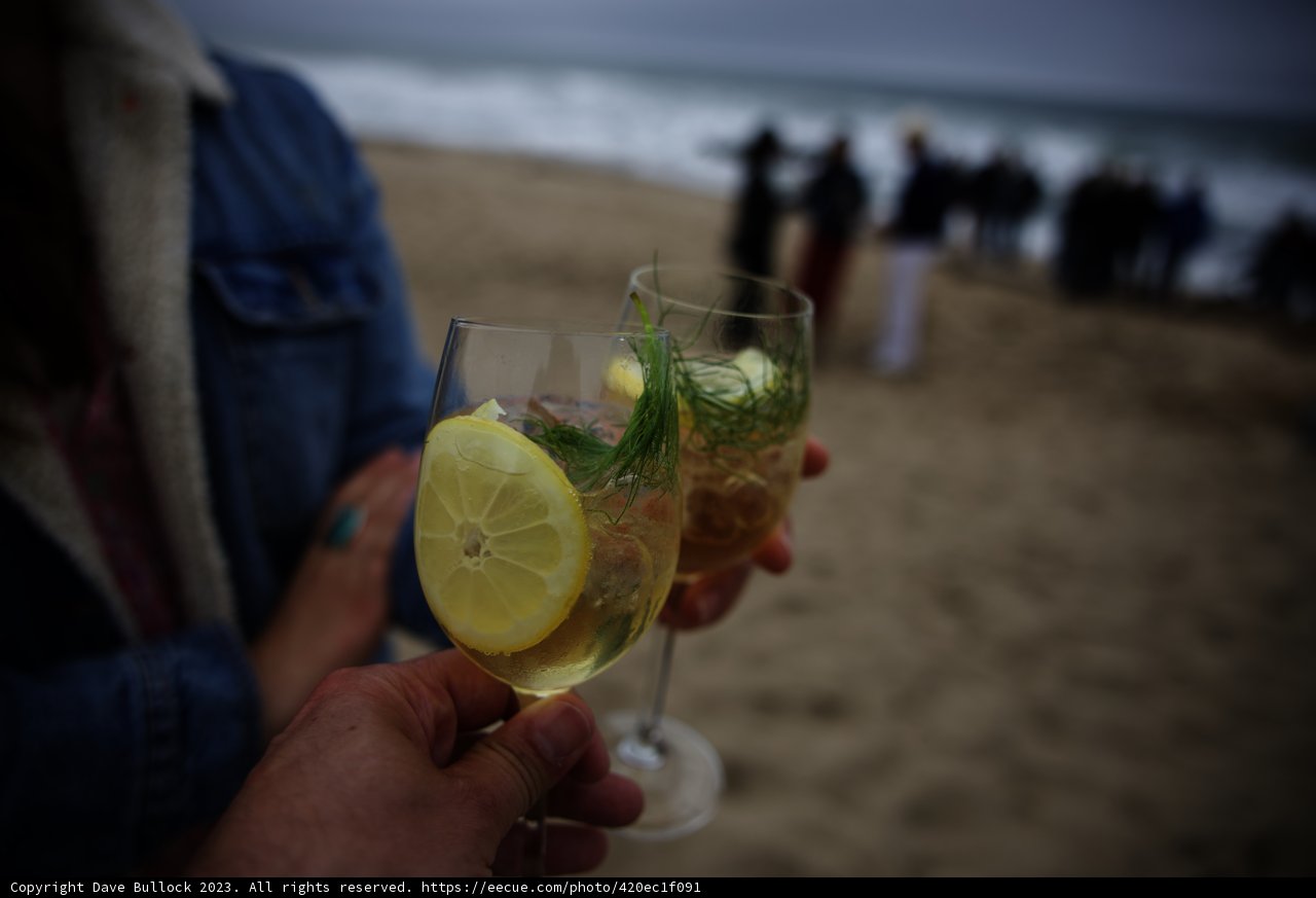 Soaking in Serenity at Secret Beach, Pescadero