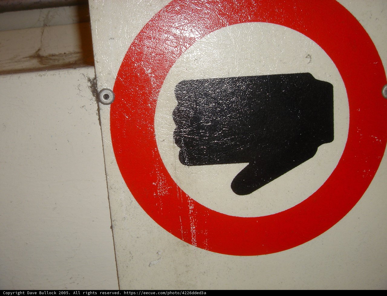 Wildlife Warning Sign