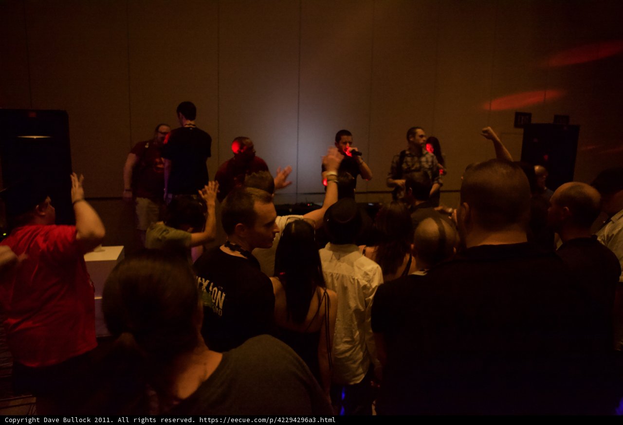 Mic Check at the Defcon Concert