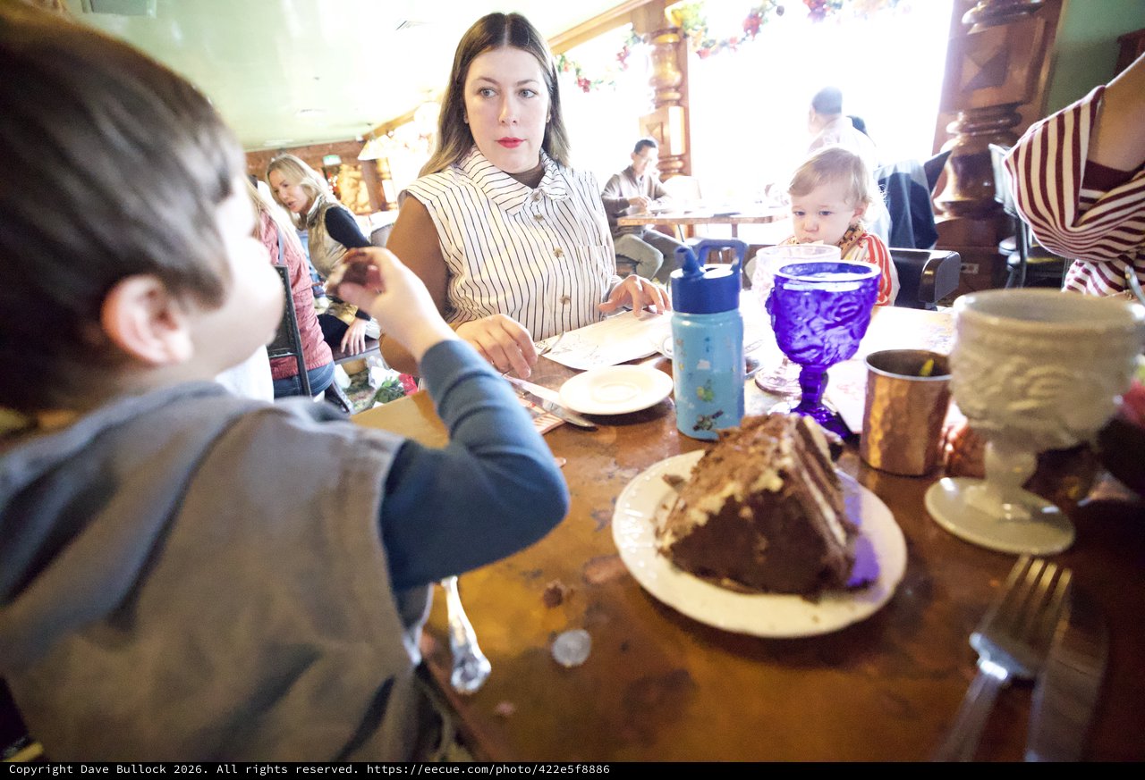 Family Birthday Celebration at Madonna Inn Restaurant
