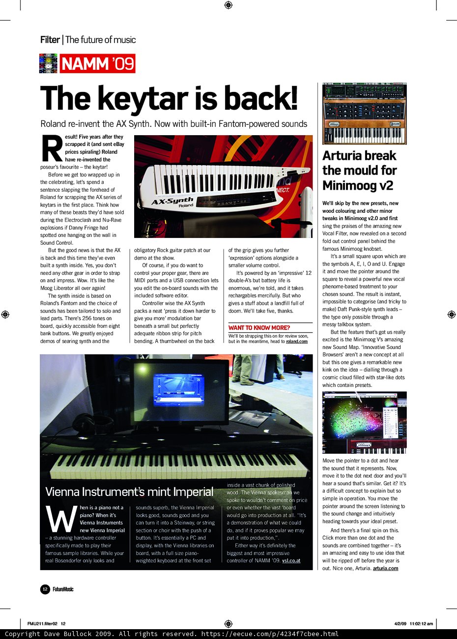 The Keytar Returns to the Spotlight