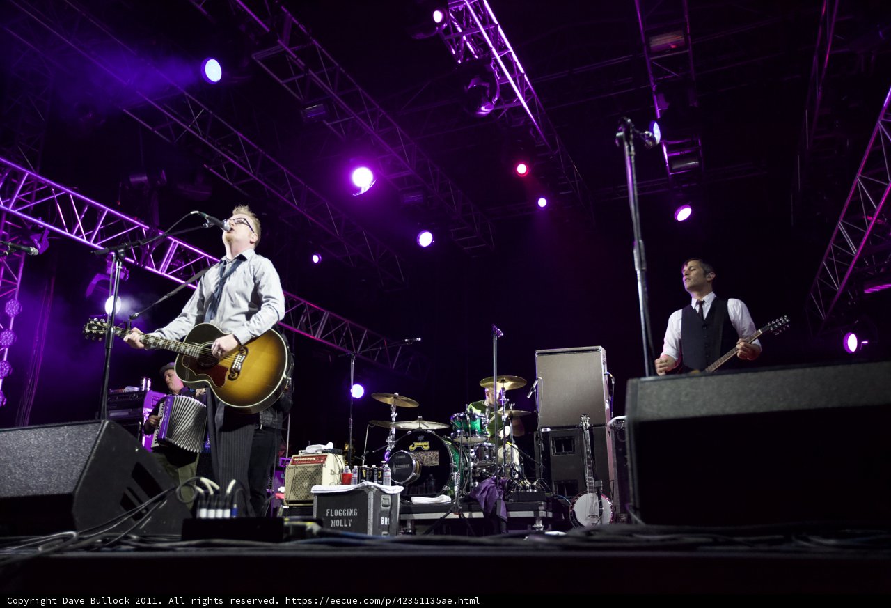 Rocking out on Stage