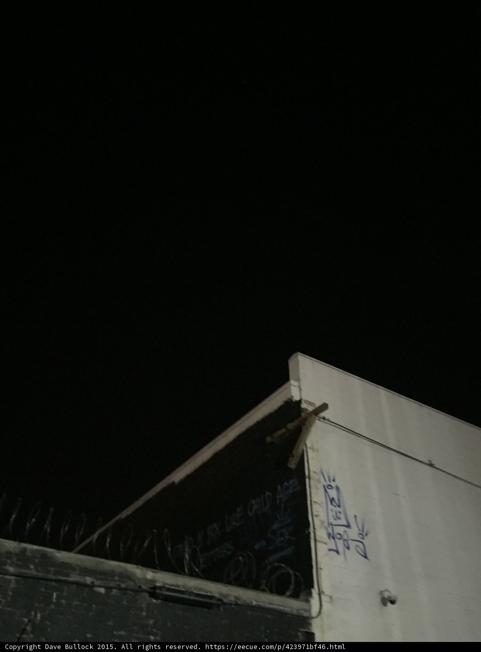 Night Building Corner