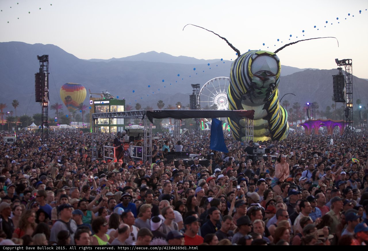Coachella Crowd Goes Wild