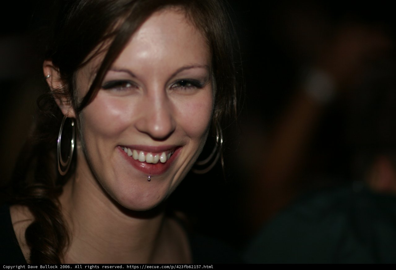 Happy Woman at Party