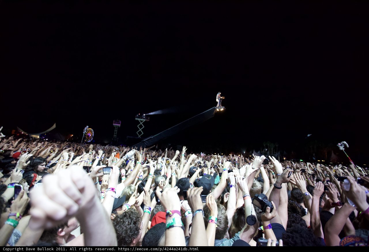 Coachella Crowd Goes Wild