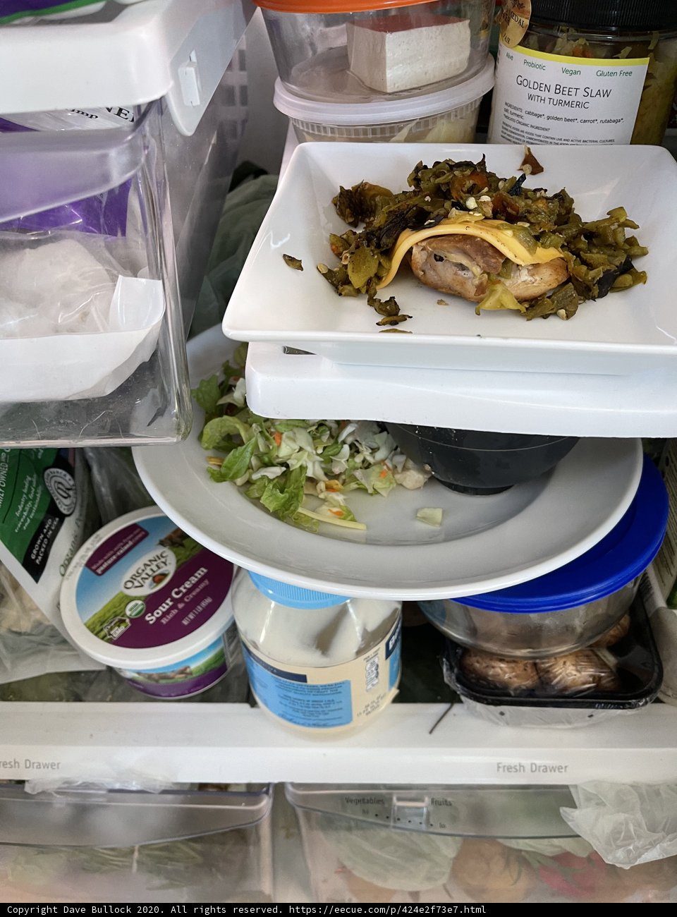 Stocked Refrigerator