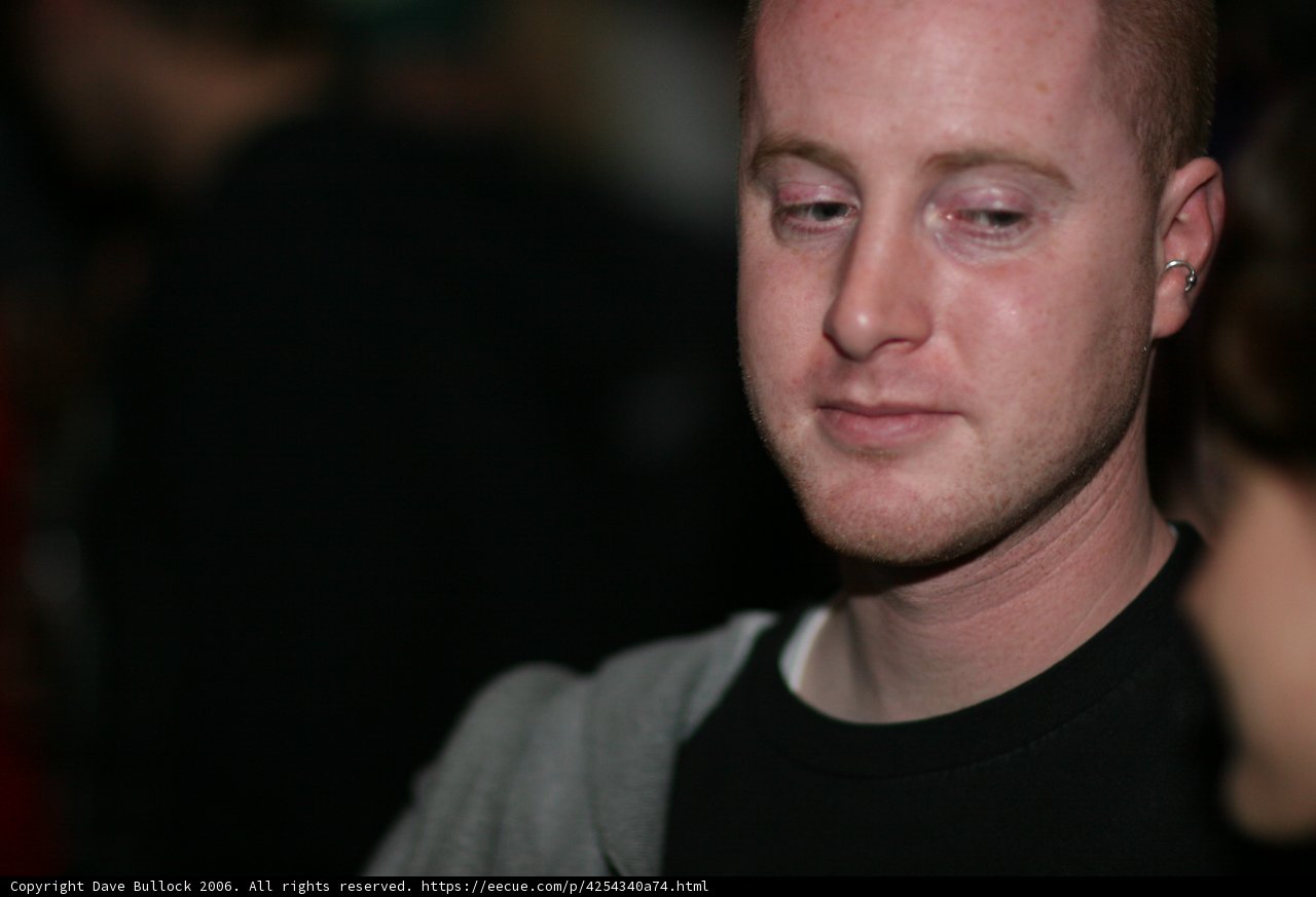Red-Haired Man in Black