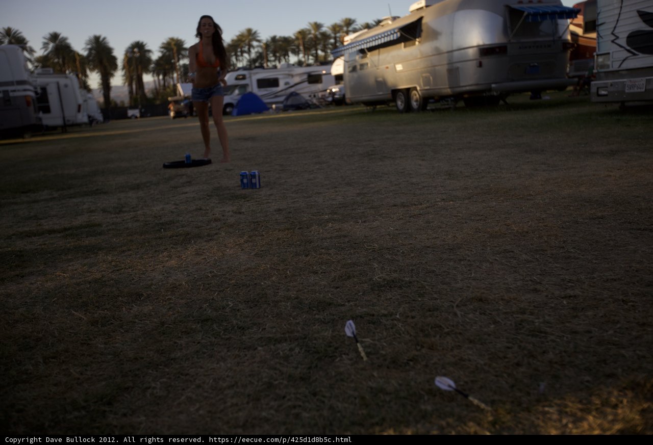Trailer Park Sunset