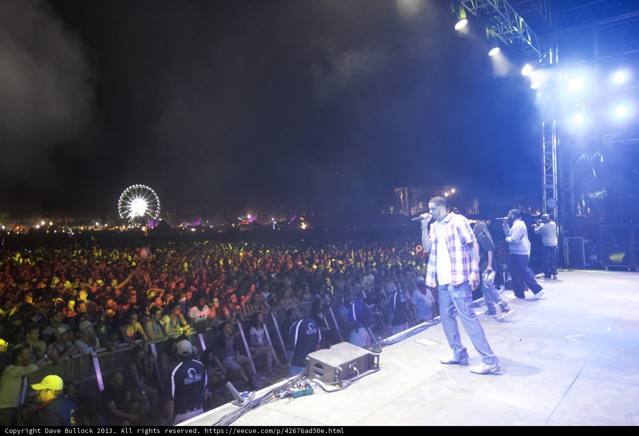 Chali 2na Lights Up Coachella Stage
