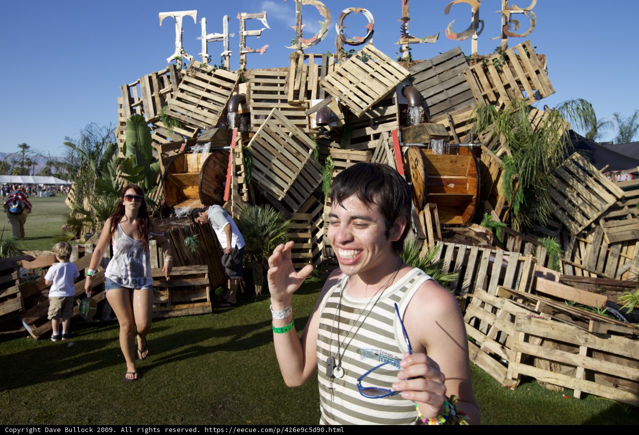 Landmark Sign in Coachella