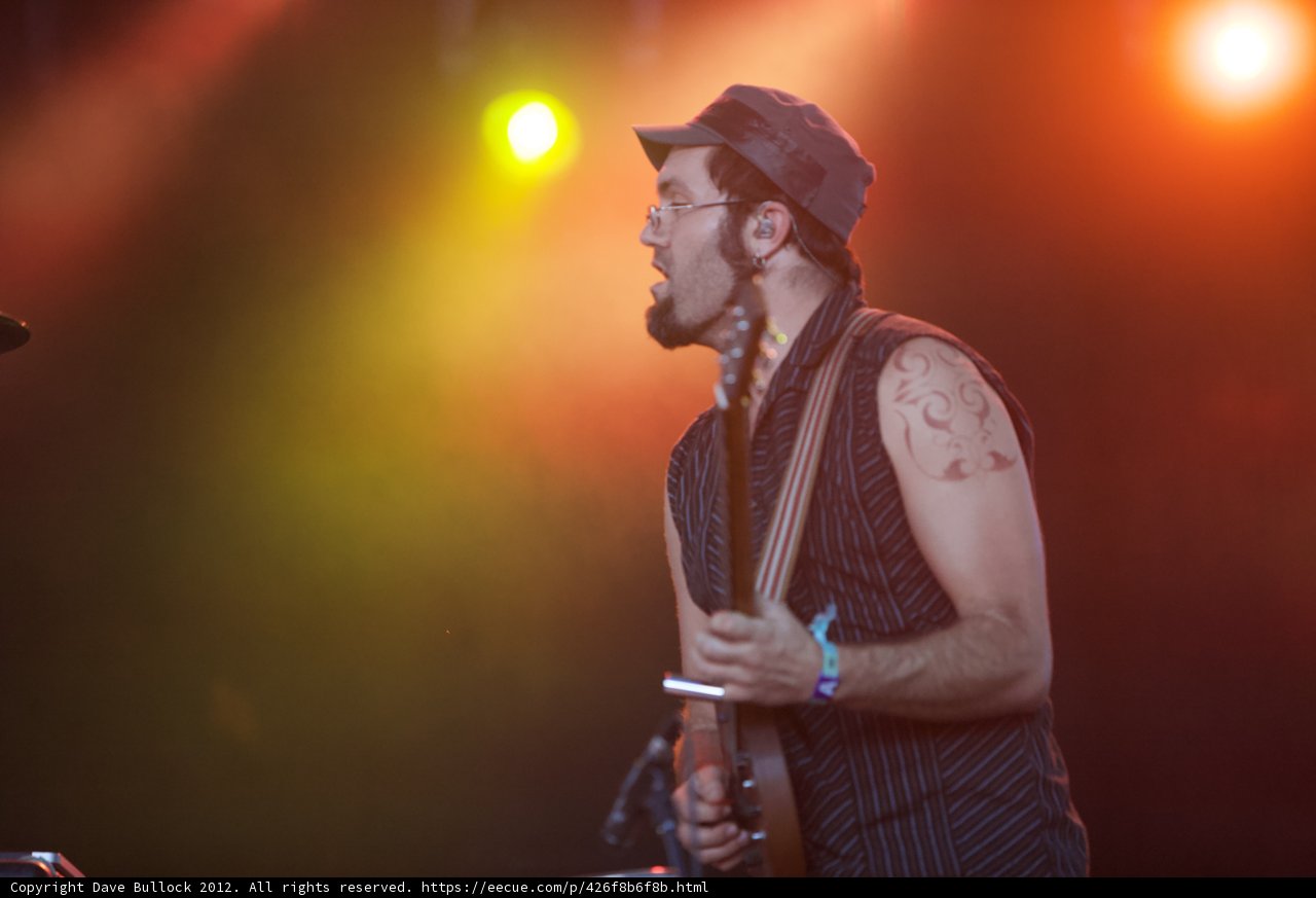 Rocking the Stage: A Guitarist's Concert Performance