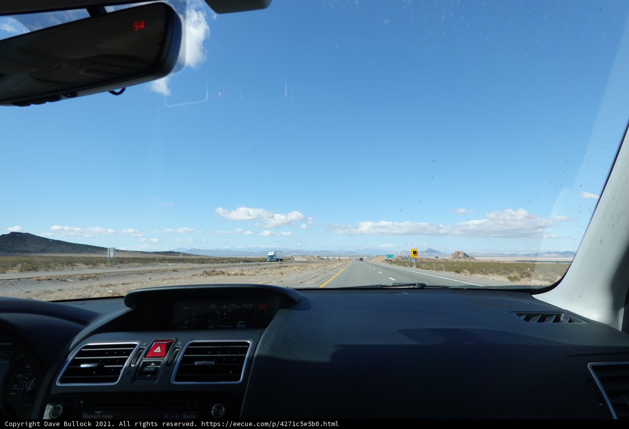 Driving Through the Desert