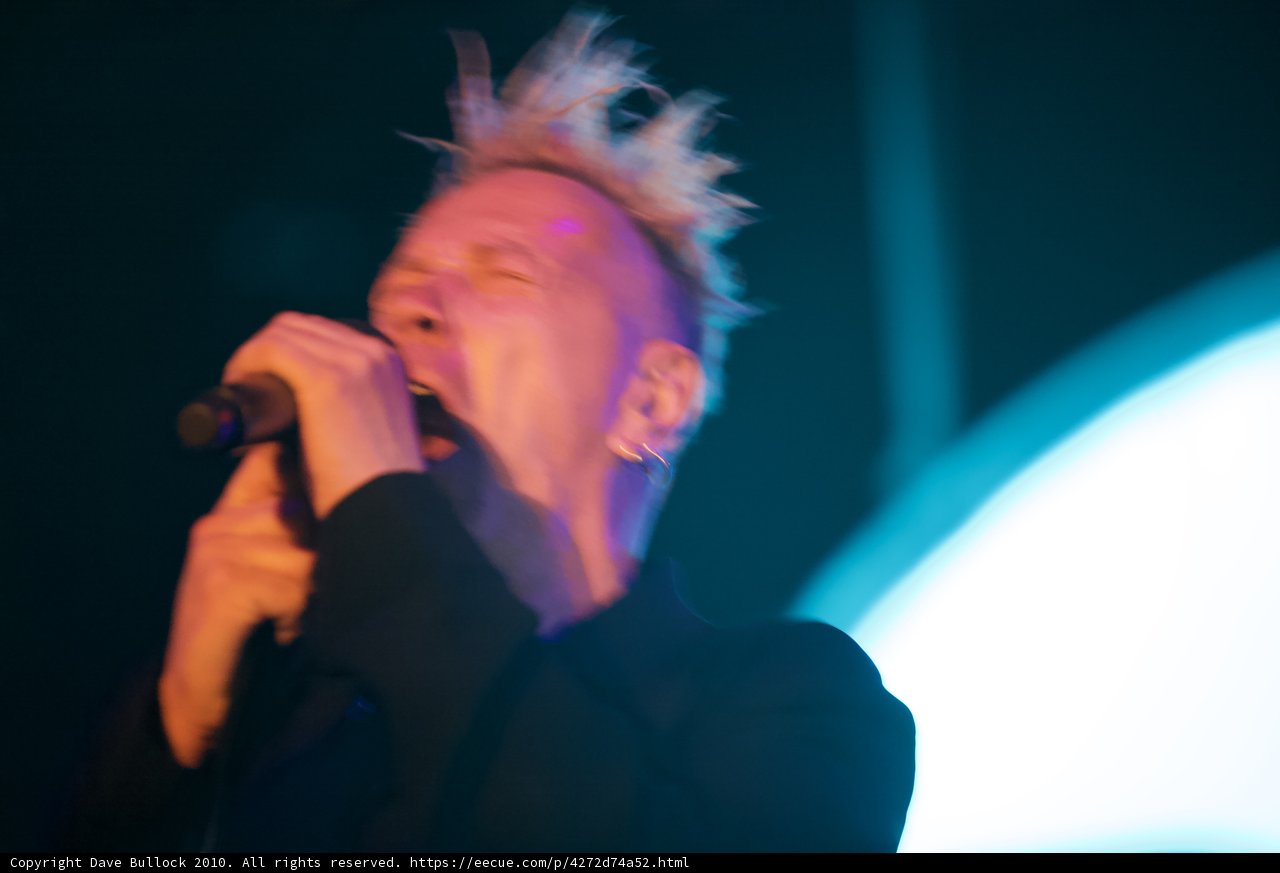 Mohawked John Lydon Rocks Cochella Stage