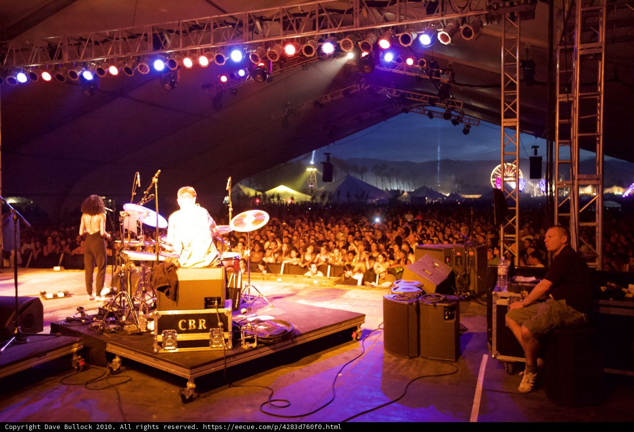 Rocking the Tent: A Concert Performance at Coachella