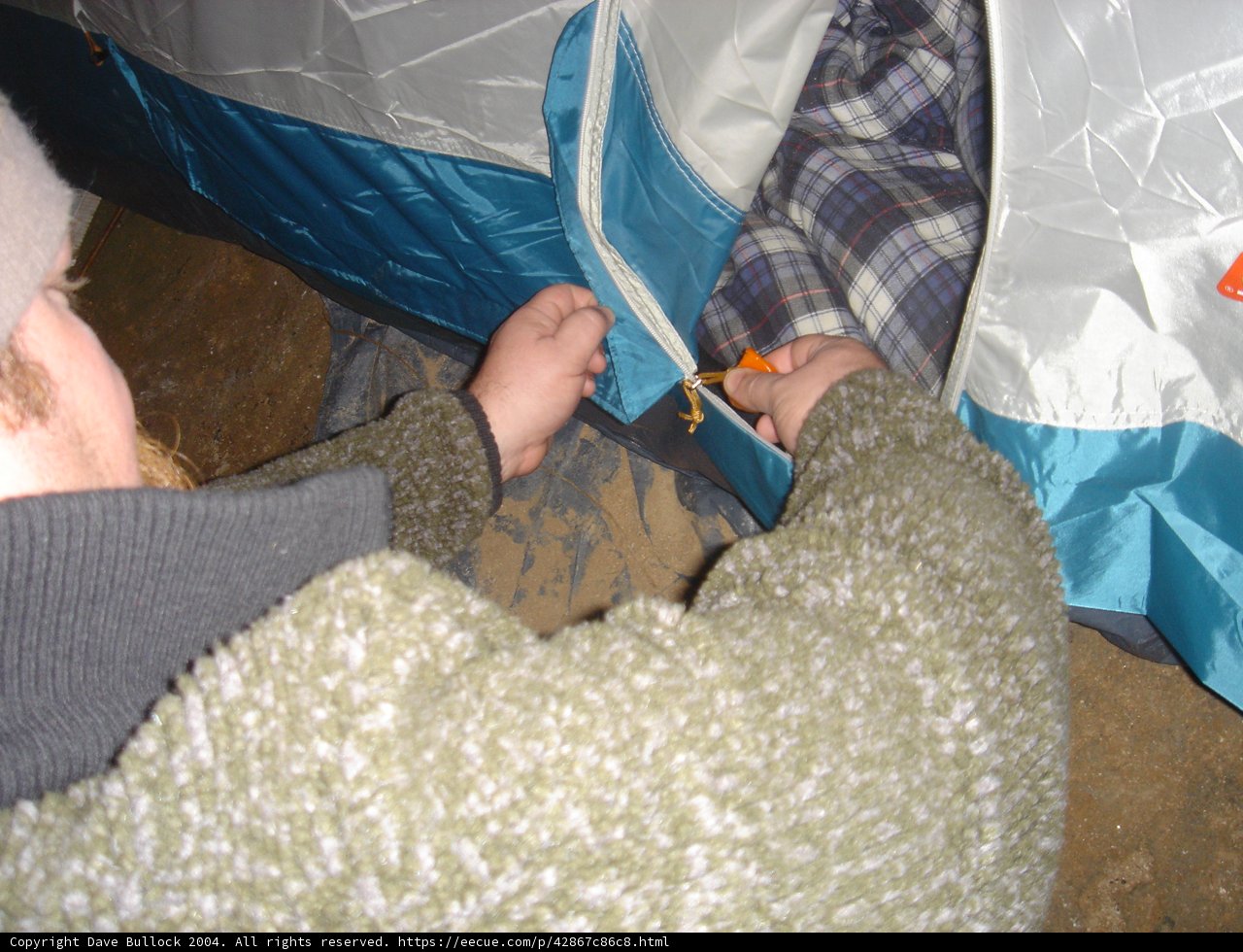 Setting up Camp