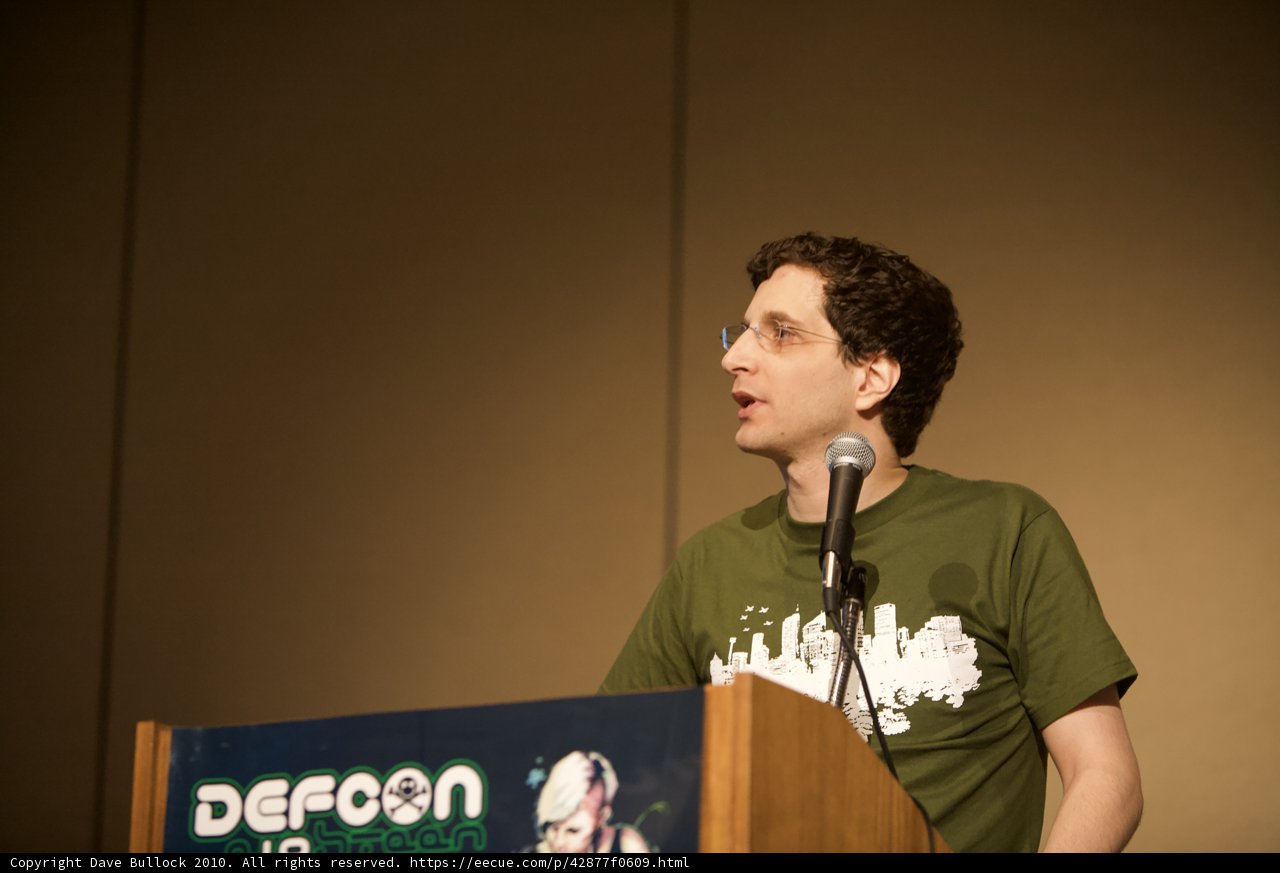 Jeff M Speaks at Defcon 18