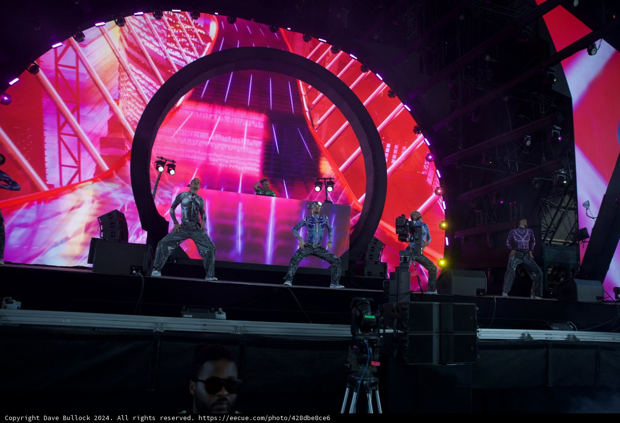 Electric Spectacle: A Moment Captured at Coachella 2024