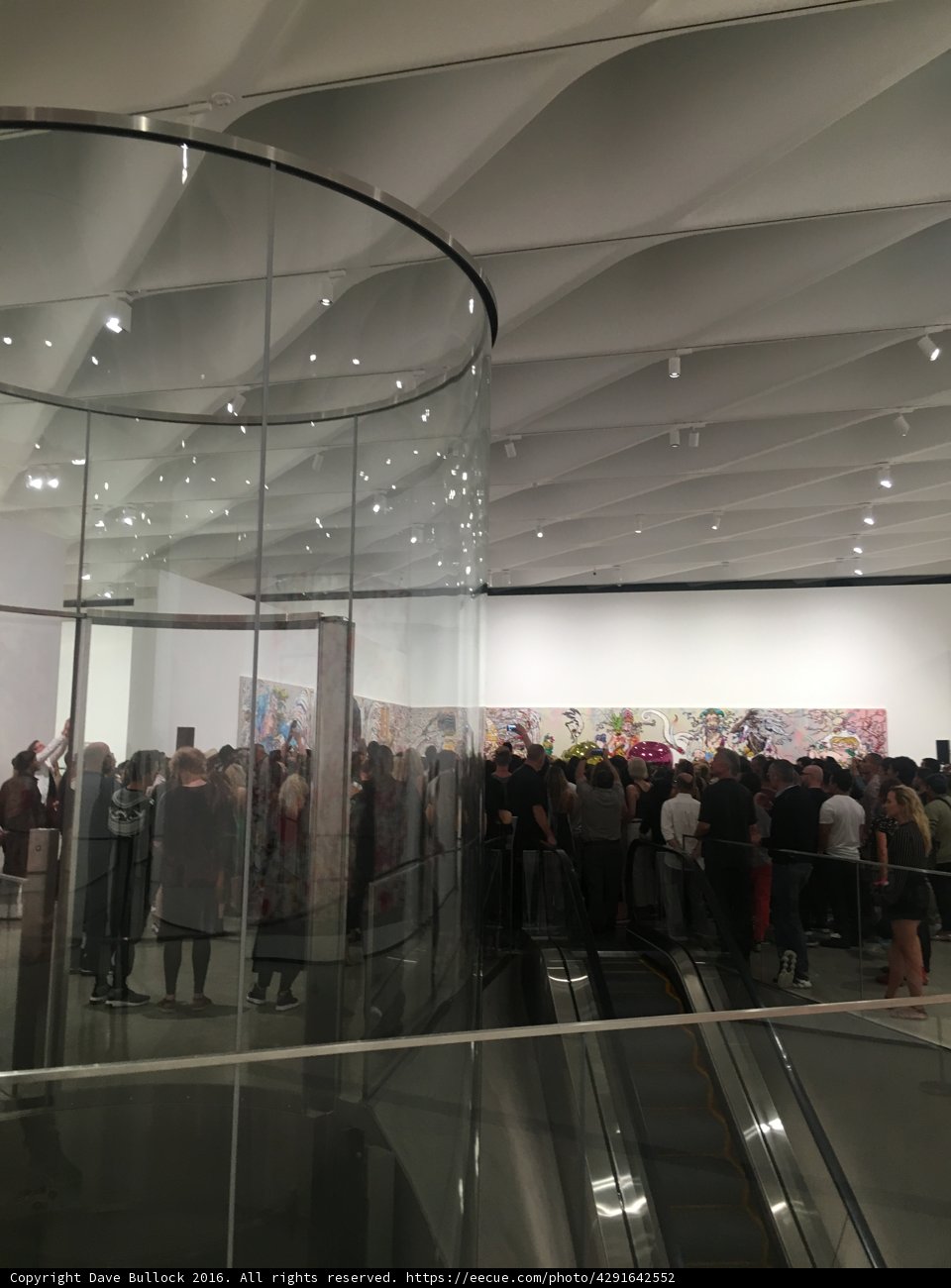 Crowd at The Broad