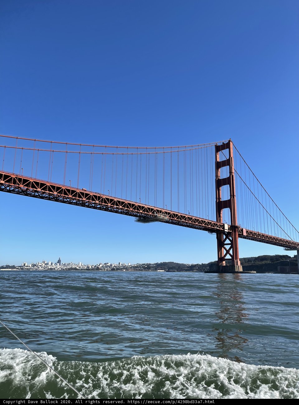 Golden Gate Bridge Overlooking the Serene Waters