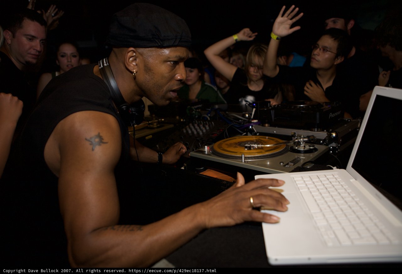 DJ in Black