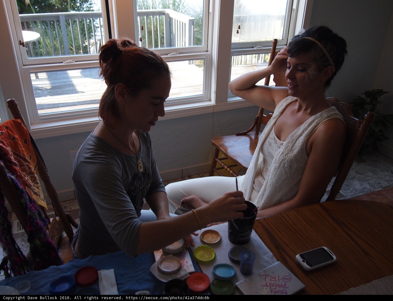 Creating Art at the Dining Table