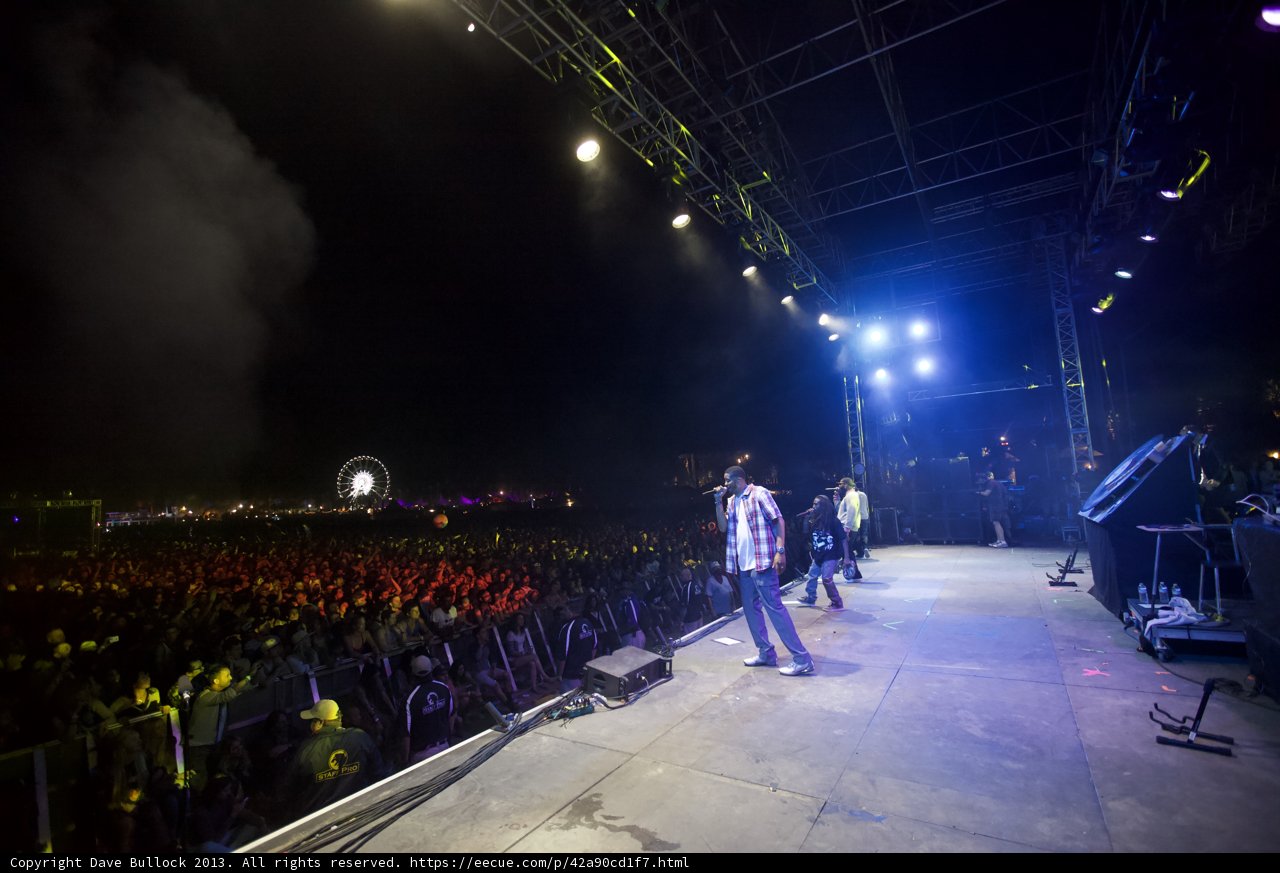 Earl Sixteen rocks the stage at Coachella