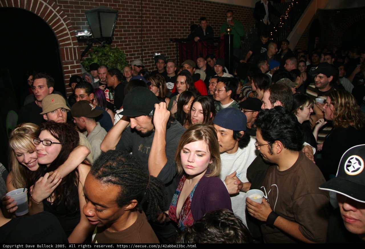 Festive Nightclub Gathering