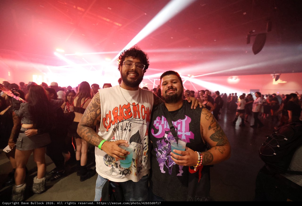 Two Friends Smiling at Wobbleland Music Festival 2026