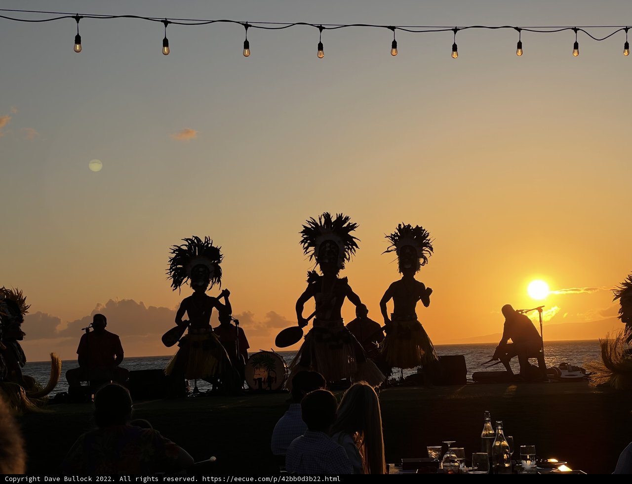 Sunset Hula Dance on Maui