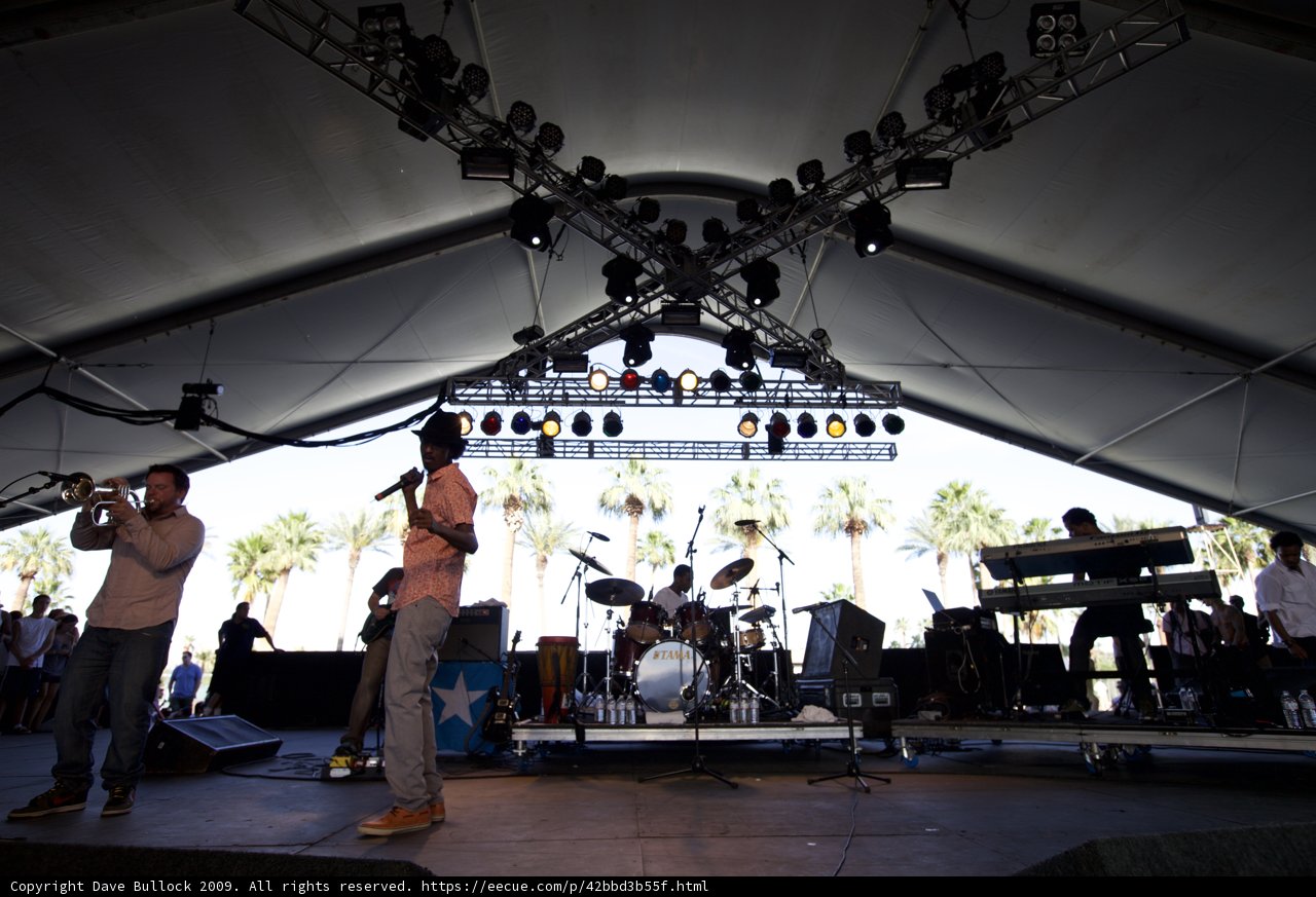 K'naan Warsame and Band Rock Coachella 2009