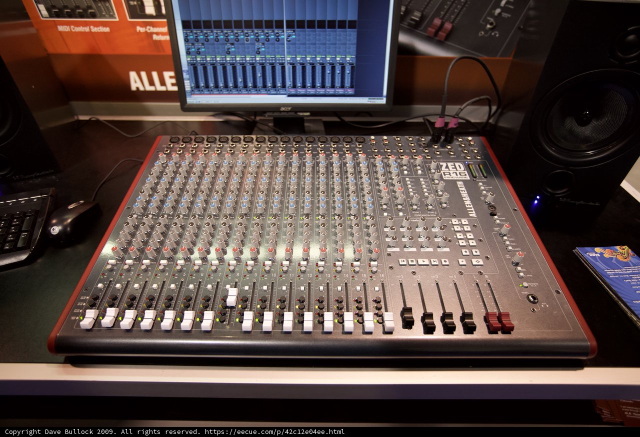 Allen & Heath Mixers at Sound on Sound