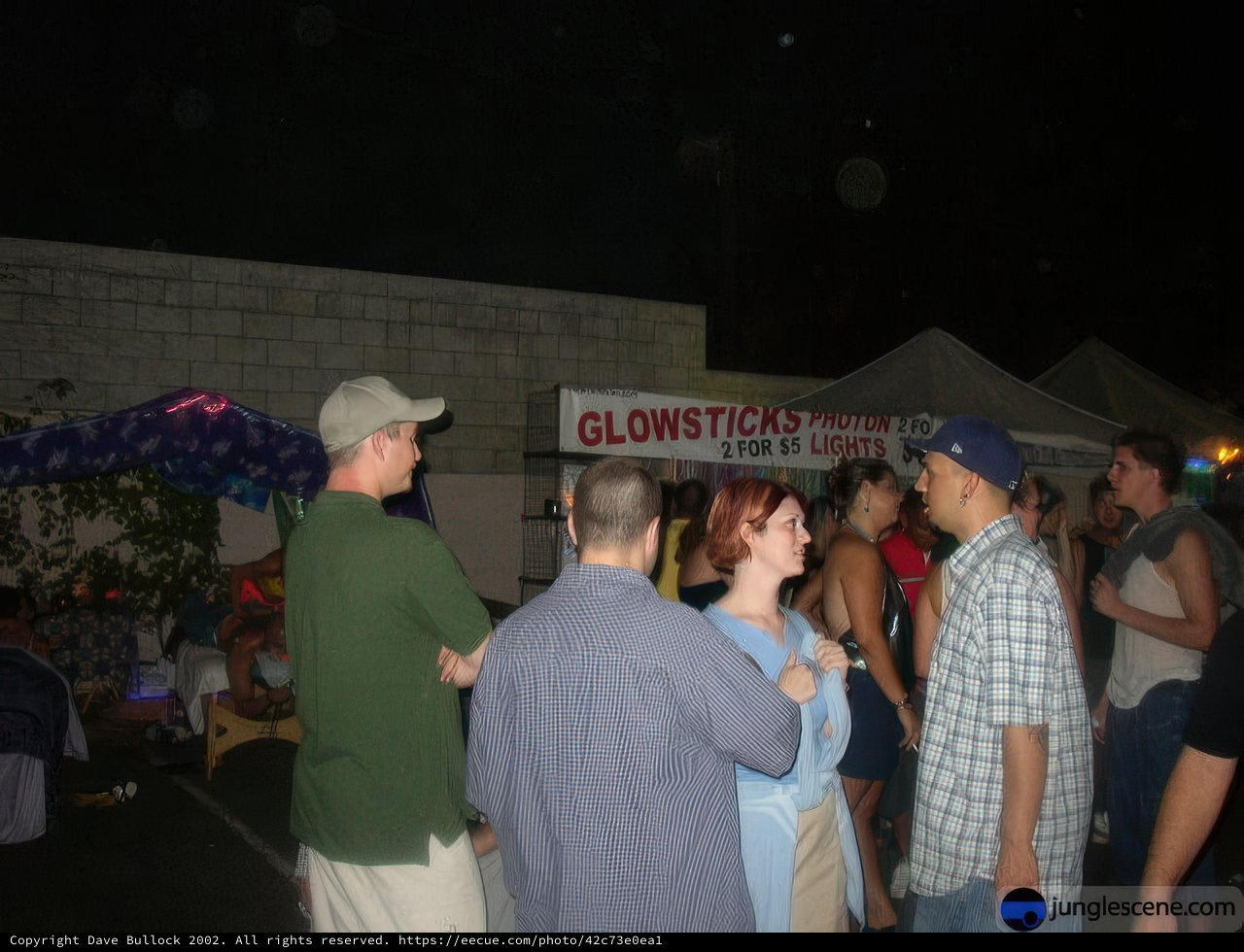 Nighttime Outdoor Gathering
