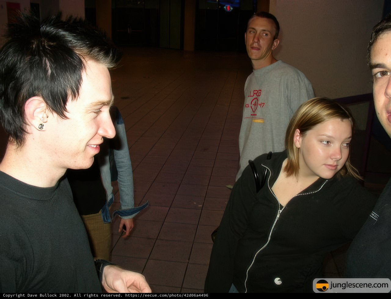 Urban Portrait of Two Men and a Woman