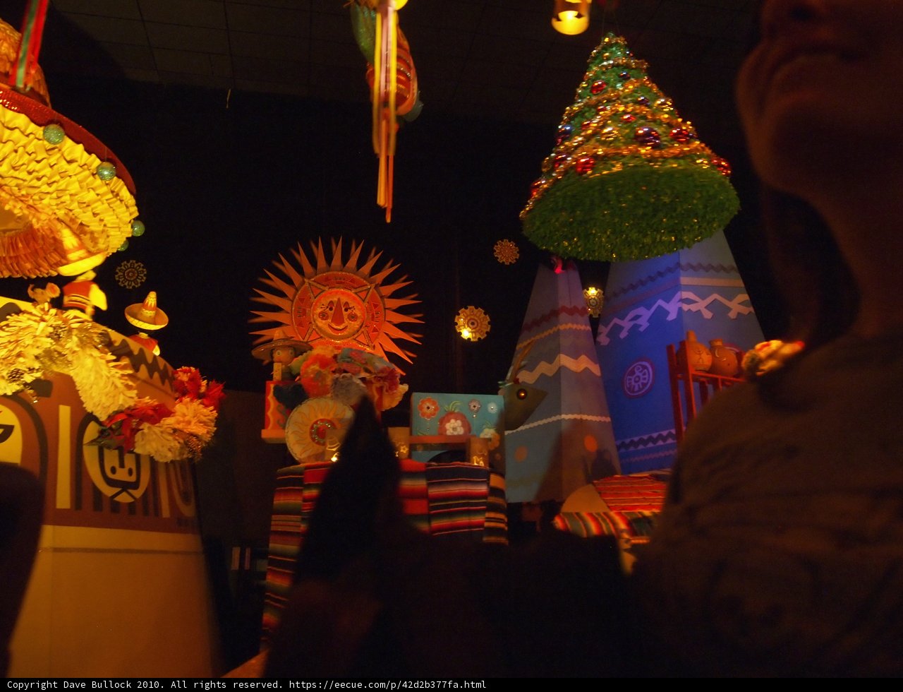 Festive Decorations in the Dark