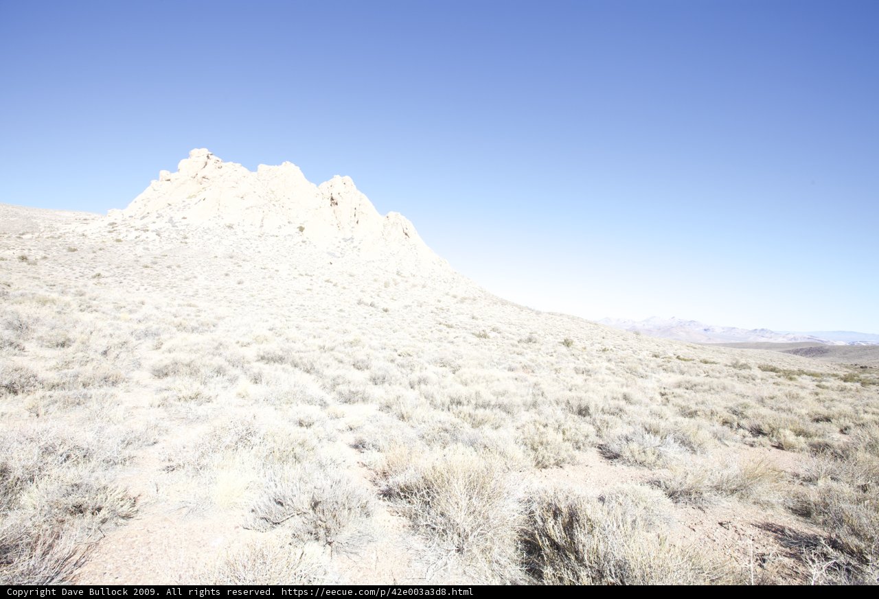 Majestic Mountain in Death Valley