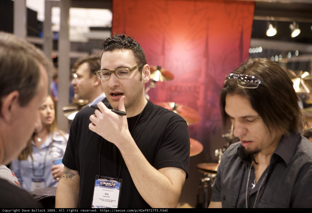 Networking at NAMM Trade Show